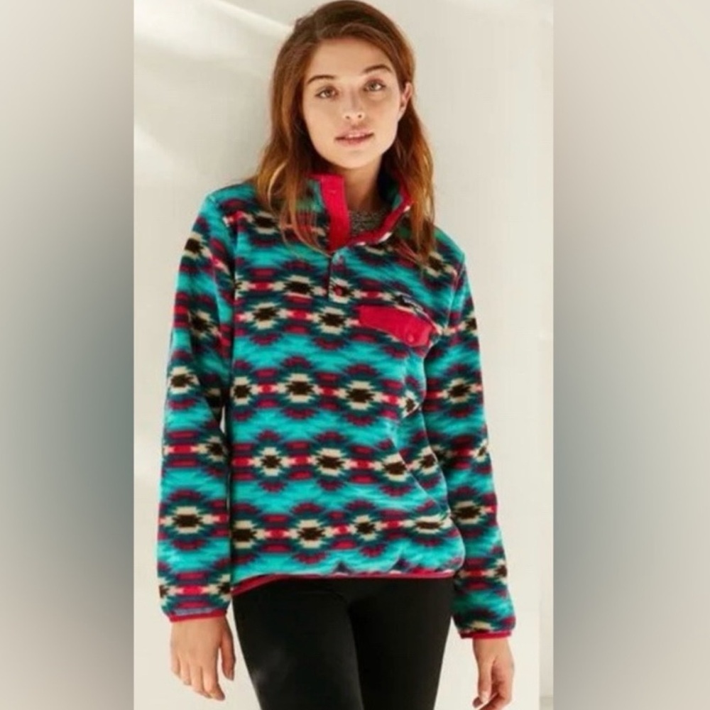 Patagonia Women’s Lighweight Synchilla Snap-T Pullover Fleece Small
